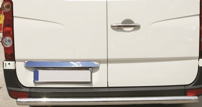 Накладка на крышку багажника (нерж.) 1 шт VW CRAFTER 04.2006 - 2012 ― PEARPLUS.ru